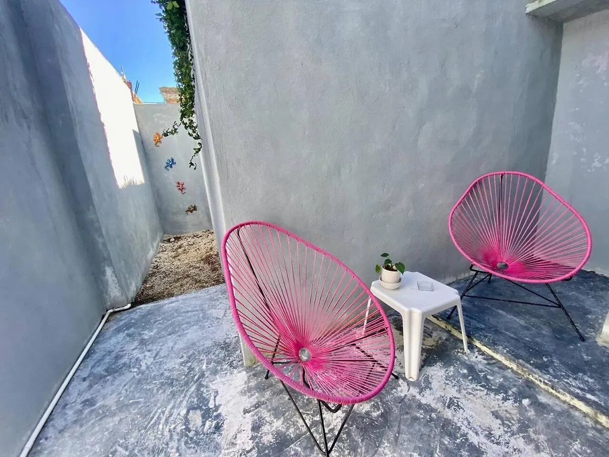 Cozy Apartment King Bed Ac Downtown Cozumel